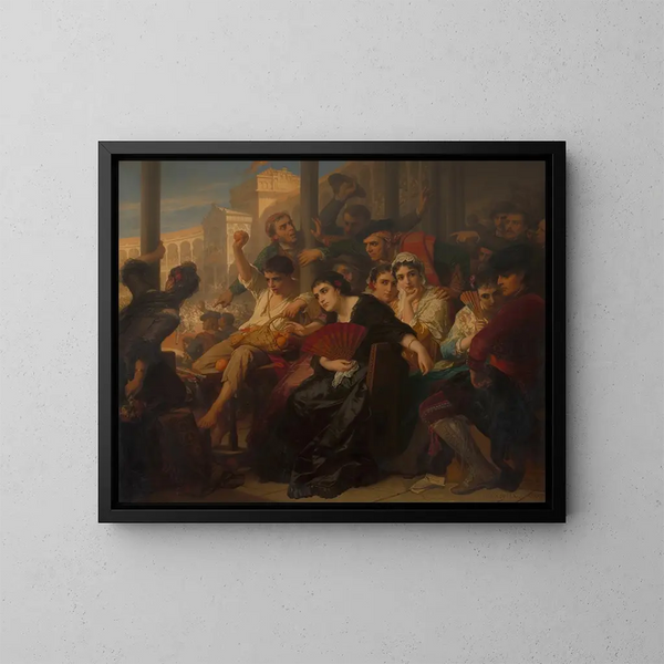 Bravo torero - Nicaise De Keyser — cuadro enmarcado en la pared
