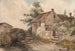 Paisaje con una casa - Nicaise De Keyser — vista de la obra
