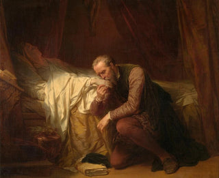 Nicaise De Keyser - The Artist Michelangelo at the Deathbed of Vittoria Colonna.webp