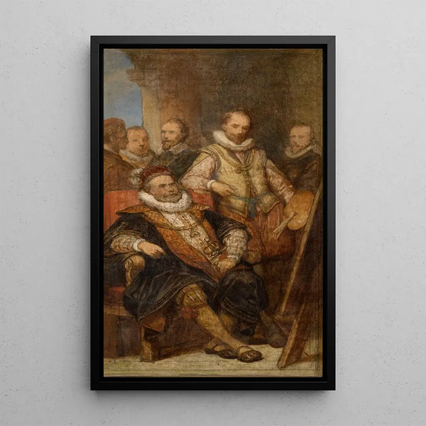 Nicaise De Keyser - The Painter Bartholomeus Spranger in Vienna.webp