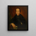 El pintor Henri Leys - Nicaise De Keyser — cuadro enmarcado en la pared