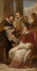 Los pintores Matthijs y Paul Bril en Roma - Nicaise De Keyser — vista de la obra