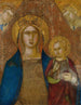 La Virgen con el Niño y dos ángeles - Niccolò di ser Sozzo Tegliacci — vista de la obra