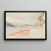 Puerto de Porirua - Nicholas Chevalier — cuadro enmarcado en la pared