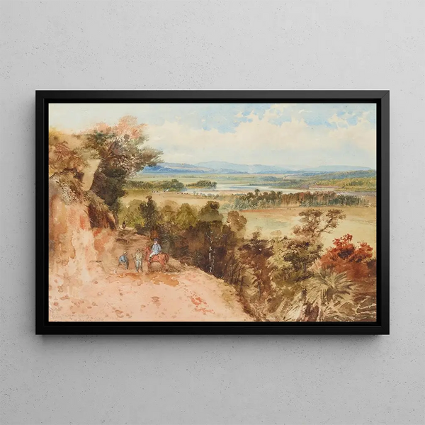 Nicholas Chevalier - Rangitikei from Westoe W Fox Esqs Station.webp