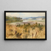 Le Haut Rangitikei - Nicholas Chevalier — cuadro enmarcado en la pared