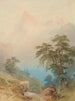 Sin título Una vista de los Alpes - Nicholas Chevalier — vista de la obra