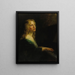 Mujer al piano - Nicholas Richard Brewer — cuadro enmarcado en la pared