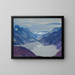 Lac Nag - Nicholas Roerich — framed artwork on a wall
