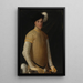 Retrato de un joven - Niccolò dell'Abate — cuadro enmarcado en la pared