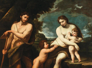 Nicola Vaccaro - Adam and Eve with the Infants Cain and Abel.webp