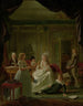 Retrato de Aernout van Beeftingh, su esposa Jacoba Maria Boon y sus hijos - Nicolaas Muys — vista de la obra