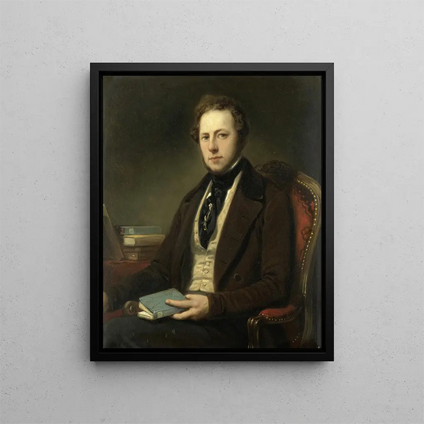 Nicolaas Pieneman - Portrait of a Man perhaps Petrus Augustus de Genestet 18291861.webp