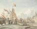 Llegada del príncipe Willem Frederik a Scheveningen, 30 de noviembre de 1813 - Nicolaes Lodewick Penning — vista de la obra