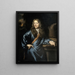 retrato de Willem Pottey, abogado y contador, general de Flushing - Nicolaes Maes — cuadro enmarcado en la pared