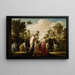 Mercury and Hersé - Nicolaes Moeyaert — framed artwork on a wall