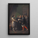 Monarquía absoluta asignada a Frederik III en 1660 - Nicolai Abildgaard — cuadro enmarcado en la pared
