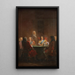 Christian V presenta la ley danesa 1683 - Nicolai Abildgaard — cuadro enmarcado en la pared