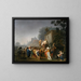 de Comédiens ambulants - Nicolas-Antoine Taunay — cuadro enmarcado en la pared