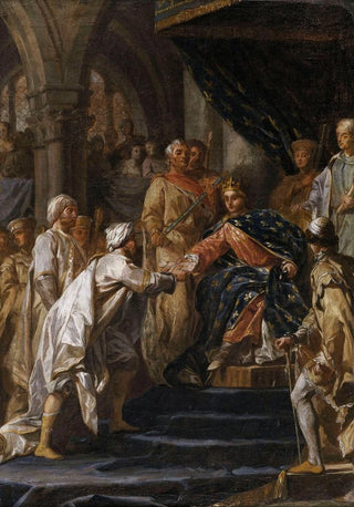 NicolasGuy Brenet - Saint Louis Recevant Les Messagers Du Vieux De La Montagne.webp