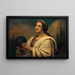 Alegoría de la Ciencia o de la Astronomía - Nicolas Auguste Galimard — cuadro enmarcado en la pared