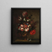 Flower Still Life Painting - Nicolas Baudesson — framed artwork on a wall