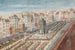 La plaza y la fuente de los Innocentes antes de la construcción de las Halles centrales - Nicolas Bazin — vista de la obra