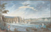 Vacas y perspectiva del Castillo de Chenonceaux - Nicolas Marie Ozanne — vista de la obra