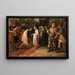 Scene of Chivalry - Nicolas Moillon — framed artwork on a wall