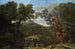 Orion ciego buscando el sol naciente - Nicolas Poussin — vista de la obra