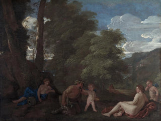 Nicolas Poussin - Nymphs and a Satyr Amor Vincit Omnia.webp