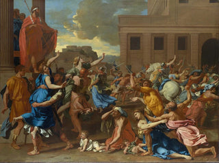Nicolas Poussin - The Abduction of The Sabine Women.webp