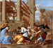 L'Adoration des Mages - Nicolas Poussin — vista de la obra