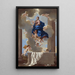 L'Assumption of the Virgin - Nicolas Poussin — framed artwork on a wall