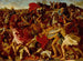 La victoria de Josué sobre los Amalecitas - Nicolas Poussin — vista de la obra