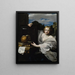 An allegory of wisdom - Nicolas Régnier — framed artwork on a wall