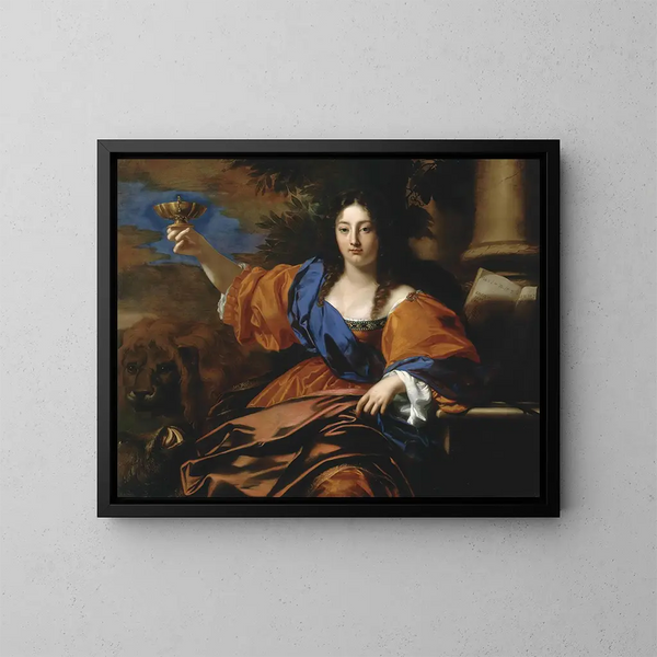 Circe - Nicolas Régnier — cuadro enmarcado en la pared