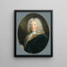 Frédéric Auguste Comte Rutowski - Nicolas de Largillière — framed artwork on a wall