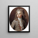 Portrait Painting of François Emmanuel Pommyer - Nicolas de Largillière — framed artwork on a wall