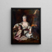 retrato de Marie-Louise-Élisabeth d'Orléans, duquesa de Berry 1695-1719 - Nicolas de Largillière — cuadro enmarcado en la pared