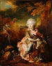 Retrato de un niño disfrazado - Nicolas de Largillière — vista de la obra