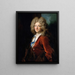 Retrato de un hombre - Nicolas de Largillière — cuadro enmarcado en la pared