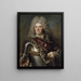 El mariscal Erik Sparre - Nicolas de Largillière — cuadro enmarcado en la pared