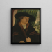 Retrato de un noble - Nicolaus Kremer — cuadro enmarcado en la pared