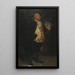Fumeur - Nicolás Alperiz — cuadro enmarcado en la pared