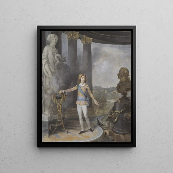 Niklas Lafrensen - King Gustav IV Adolf of Sweden Sacrifices to Hygia for his Fathers Health.webp
