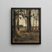 Lisière de forêt - Nikolai Triik — cuadro enmarcado en la pared