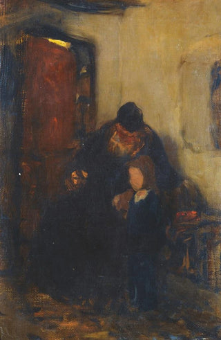 Nikolaos Gyzis - Grandfather And Child.webp