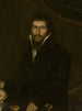 Retrato de un hombre con una pluma de ganso en la mano - Nikolay Argunov — vista de la obra