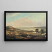 Military camp painting in the Bay of Sevastopol during the Turkish-Russian war of 1853 to 1856 on the Crimean Peninsula - Nikolay Sauerweid — framed artwork on a wall